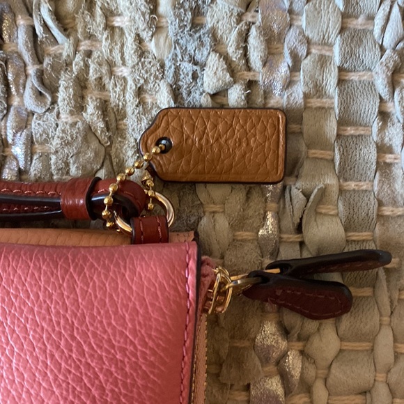 Coach Double pouch wallet colorblock - Picture 6 of 7